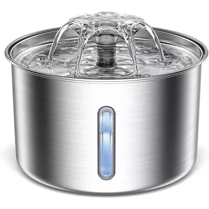 Fontaine à eau en acier pour animaux de compagnie - healthybuddy™