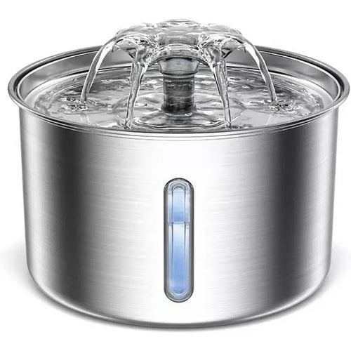 Fontaine à eau en acier pour animaux de compagnie - healthybuddy™